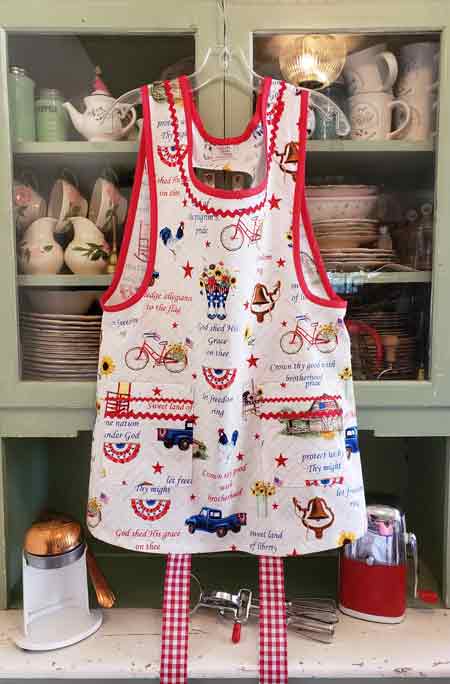 Grandma American apron